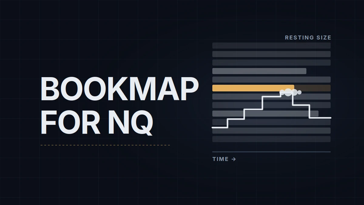 Bookmap for NQ: What a Heatmap Shows That a Chart Doesn't (and What It Doesn't)