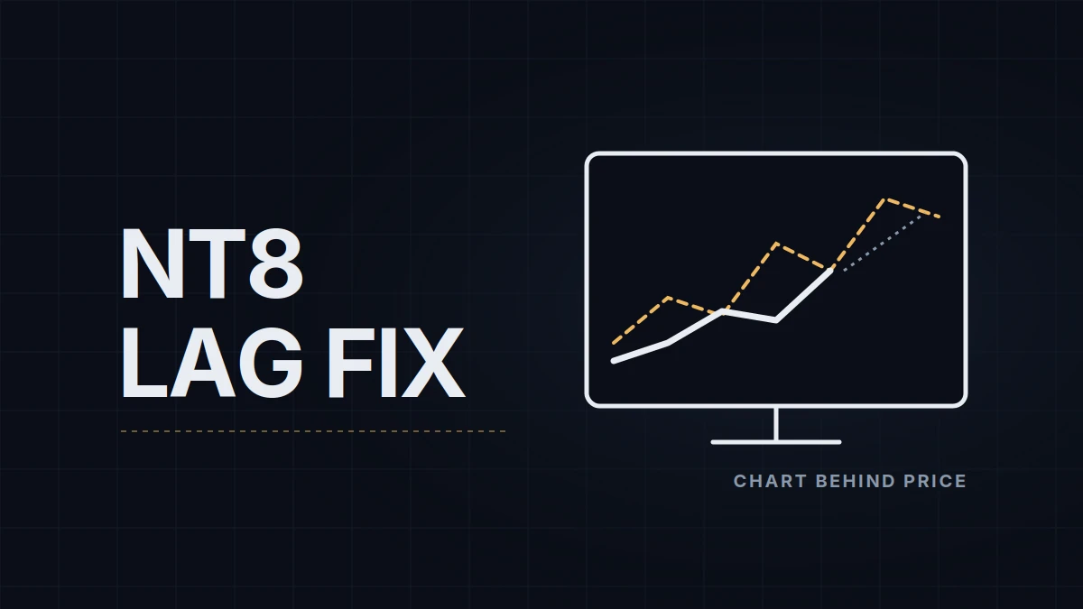 NinjaTrader 8 Performance: Why Charts Lag, Freeze or Stutter and How to Fix It