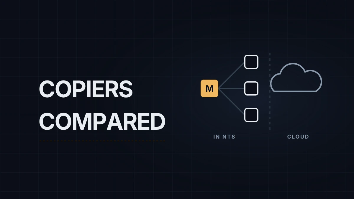 Trade Copiers for NinjaTrader Compared: Built-In Options, Paid Add-Ons and Free Tools