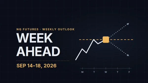 NQ Week Ahead (Sep 14–18, 2026): FOMC, the Dot Plot and Quarterly Expiration