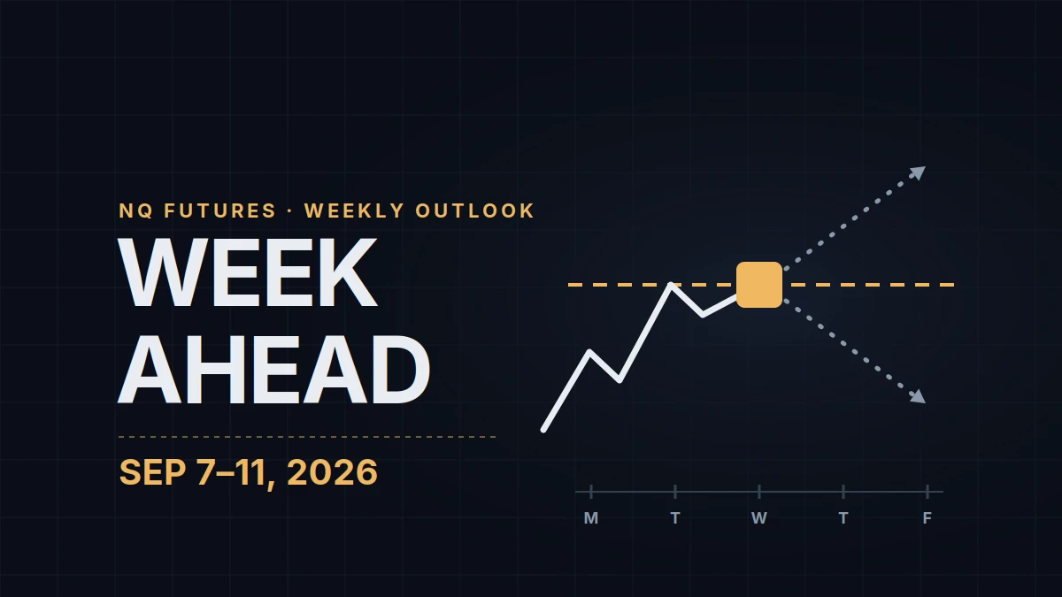 NQ Week Ahead (Sep 7–11, 2026): CPI, the Fed Blackout and the September Roll