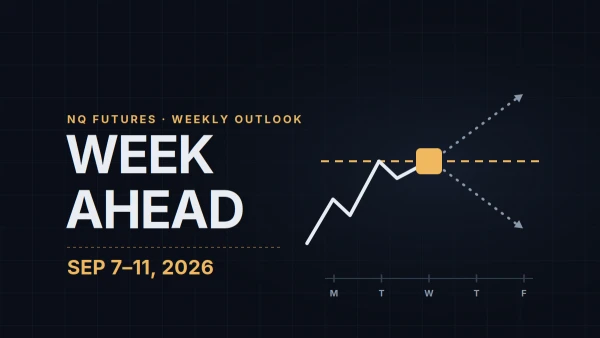 NQ Week Ahead (Sep 7–11, 2026): CPI, the Fed Blackout and the September Roll