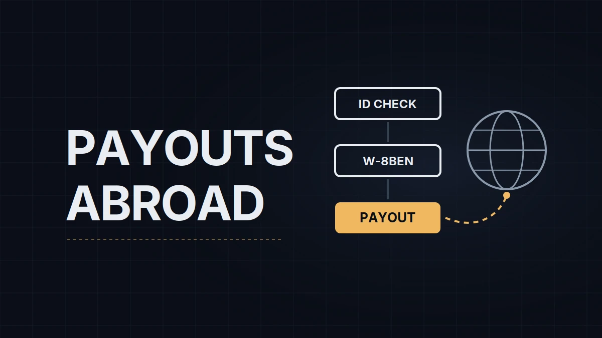 Getting Paid Outside the US: Prop Firm Payout Methods, KYC, W-8BEN and Timelines