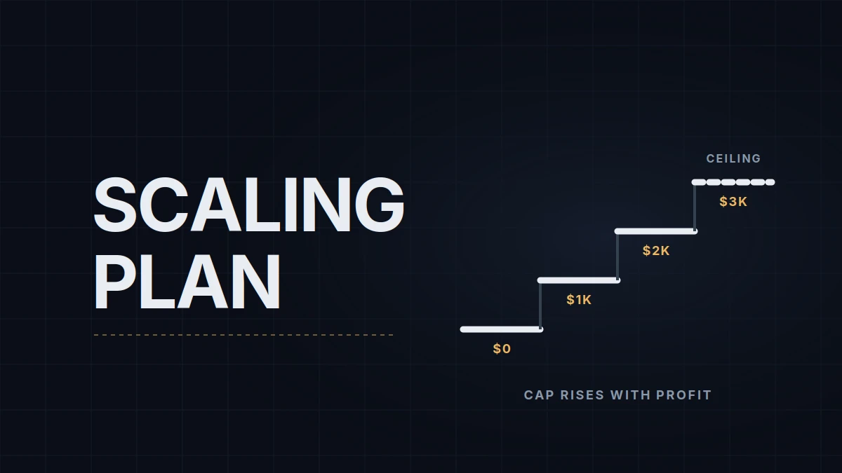 Scaling Plans and Max Position Size on Prop Accounts: How the Rules Work and How to Size Under Them