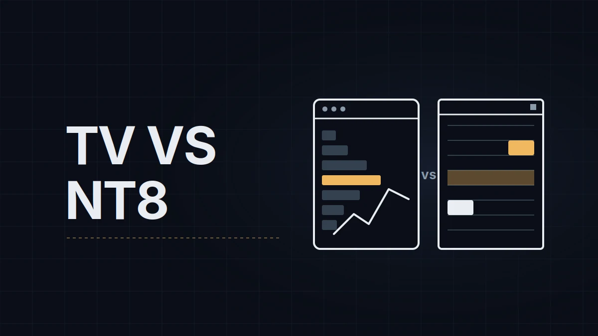 TradingView vs NinjaTrader for Futures: Charting, Execution and What Each Costs