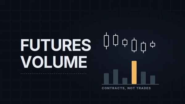 Volume in Futures Explained: What It Measures, Why It's Cleaner Than Stock Volume and What It Can't Tell You