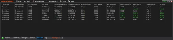 WotT TradeCopier main window — master and follower accounts with per-account sync status and PnL